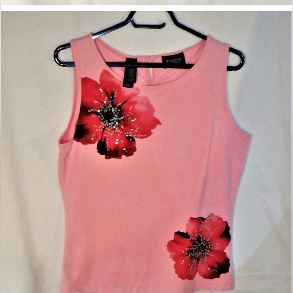 Cute 90s style Liz Claiborne STUDIO TOP